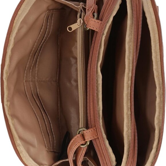 Zippy Triple Compartment Crossbody Bag - Picture 3 of 6